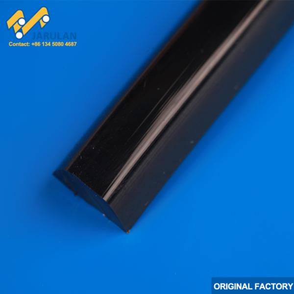 Guide de courroie transporteuse à surface unie personnalisée K8 K11 K17 couleur noire