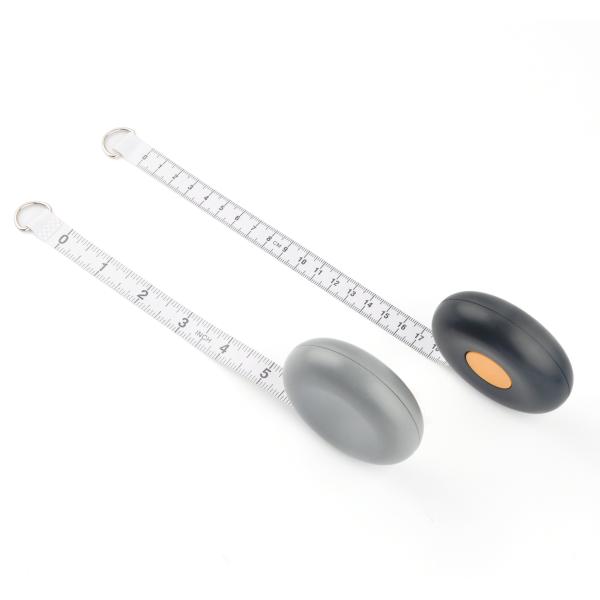 Wintape на заказ Обтяжка талии Тело Свертываемая тканевая лента Измерение шитья Пластиковый портной или фитнес измерительная лента