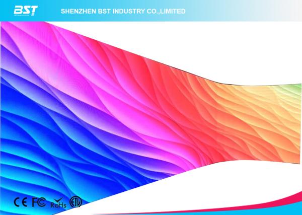 High Brightness 4X4 Outdoor Advertising LED Display Screen 43,264 Pixels/Sqm
