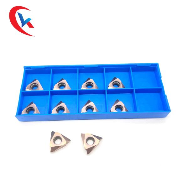 Vertical Thread Milling Inserts MTT43R6004 Bronze Coating Wear-Resistant Tungsten Carbide Inserts