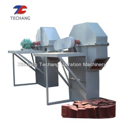 Industrial Bucket Elevator Conveyor , Carbon Steel Bucket Elevator