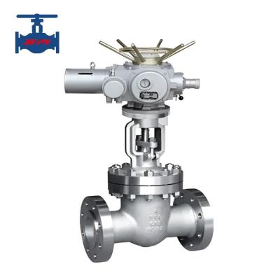 Motorized Bolted Bonnet Gate Valve Outside Screw And Yoke Wedged Gate Valve