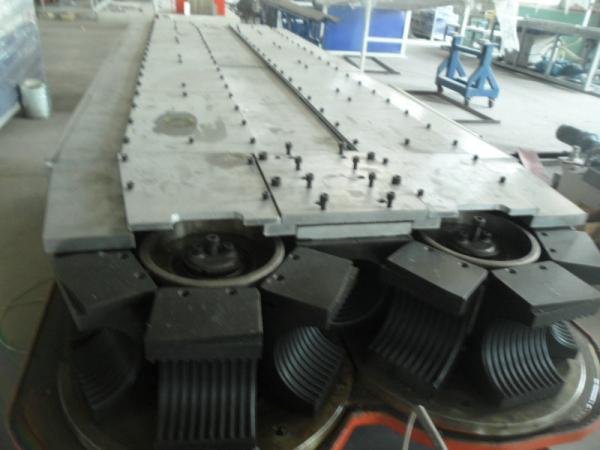 Linha de produção plástica da tubulação do PVC, equipamento plástico da extrusão