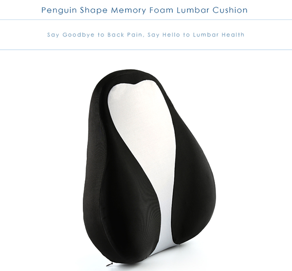 Car Seat Chair Memory Foam Back Cushion Lumbar Support Coccyx Orthopedic Pain Relief