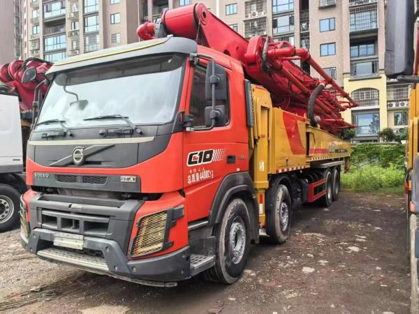 Truck Mounted 2020 Year Sany 62M Used  Concrete Pump Truck With Volvo Chassis From Heavy Equipment Supplier