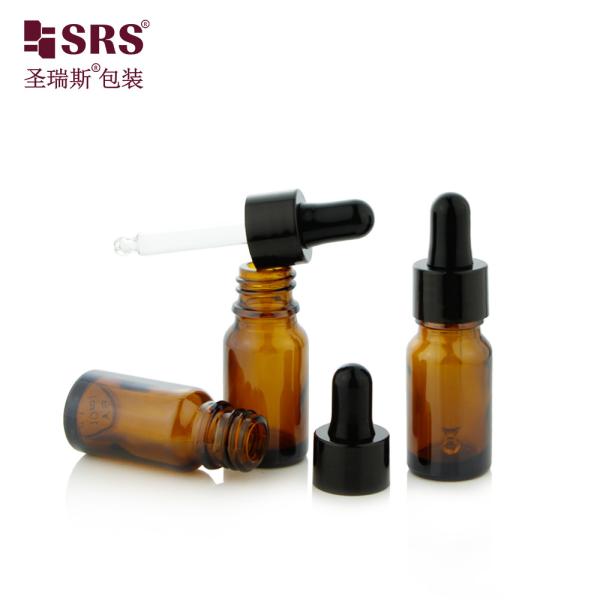 10 ml 1/3 oz Emagrecido De Venda Entrega Rápida Garrafa de óleo essencial de vidro Ambar