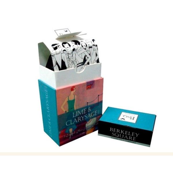 Paper Cardboard Box With Inlay , Custom Printed Cardboard Box Packaging