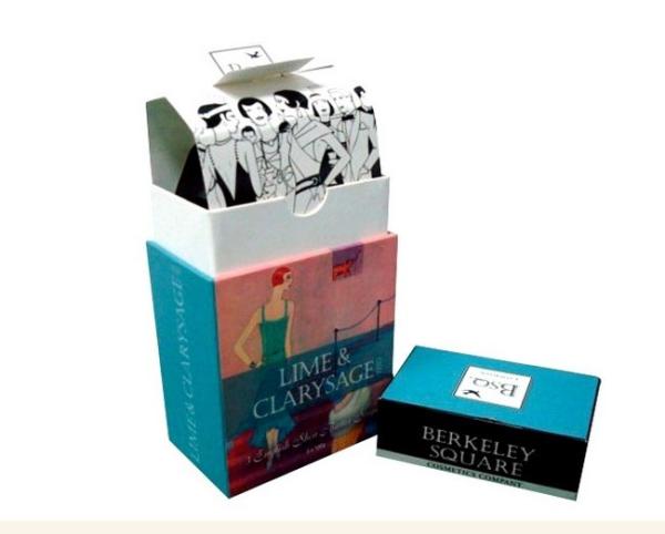 Paper Cardboard Box With Inlay , Custom Printed Cardboard Box Packaging