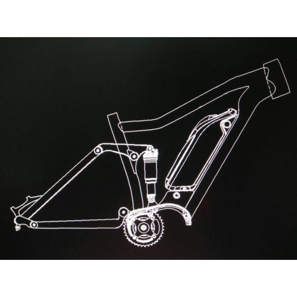 Boost 27.5er Электрический велосипед рамы с / Bafang 1000w Алюминиевого сплава подвески Mtb E-Bike