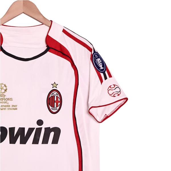 2006-2007 Season AC Milan Retro Away Jersey Support Group Customization Classic Design