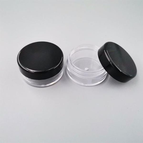 Oem 3g Empty Cream Jars , Plastic Pot Jars With Lids