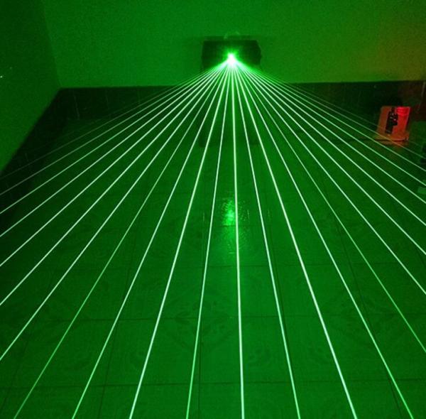 Industrial Grade DC 12-24V 532nm 50mw Green Multi-Dot Laser Module With HeatsinkFor Laser Stage Light