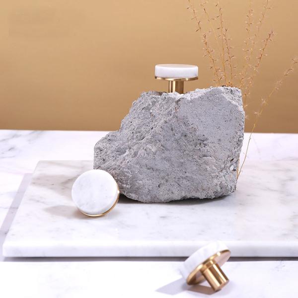 Amertop Metal Brass Cabinet Pull Handles Copper Cabinet Knobs & Handles