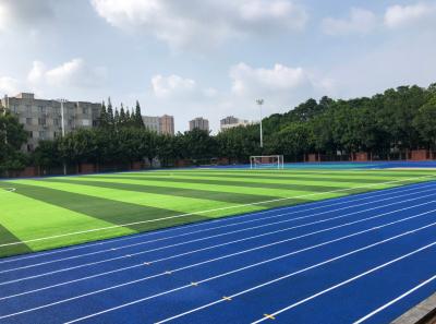Sistema de pista atlética de PU sintético 13mm 15mm 20mm durável de alta fricção e mais