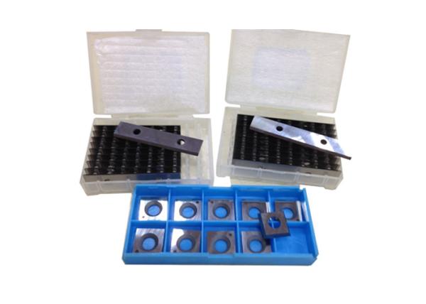 Indexable Wood Planer Blades , Woodworking Cutting Tungsten Carbide Blade