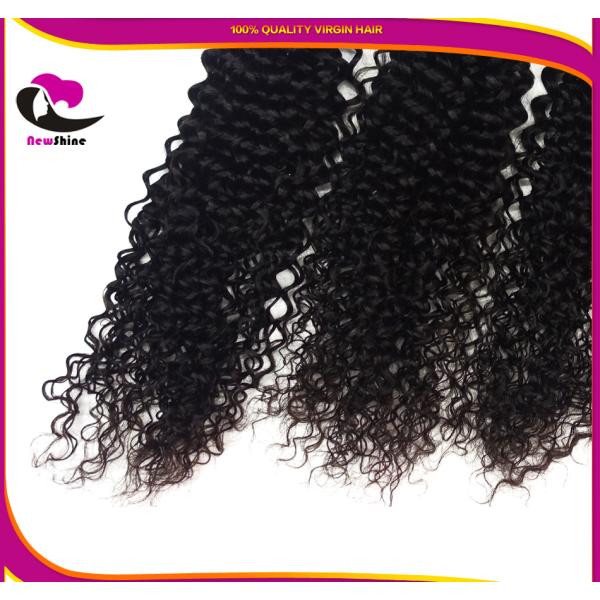 Hot Selling Popular Natural Color Cuticle Intact 10A Grades 100% Virgin Peruvian Hair Deep Curly 10inch-30inches