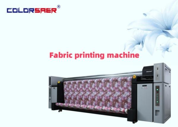 Pigment Ink & Sublimation Ink Dye Digital Textile Printing Machine For Billboard Banner Fabric