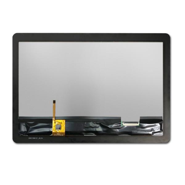 Toda a cor 10,1 de Hd Tft Lcd do ângulo de vista Monitord 255x178x9.1mm LVDS