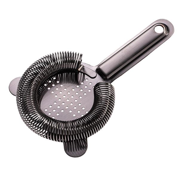 Professional Bartender Strainer for Cocktail Drinks 304 Stainless Steel Strainer for Home Bar