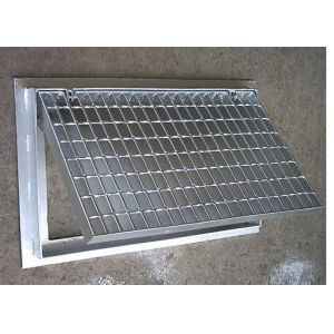 Heavy Duty Trench Grate Hot - Dipped Galvanized Cast Iron Frame