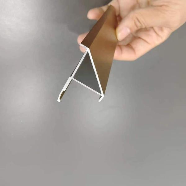 Aluminum Stair Nosing for Floor Decor 5.8-6.0M Length Deep Process Precision Drilling