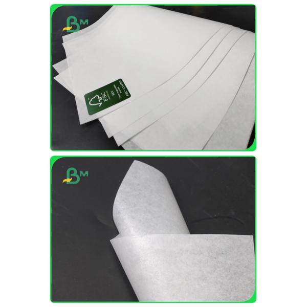 60gsm 70gsm 80gsm 120gsm Bleached Kraft Paper Roll Packaging For Shopping Bags