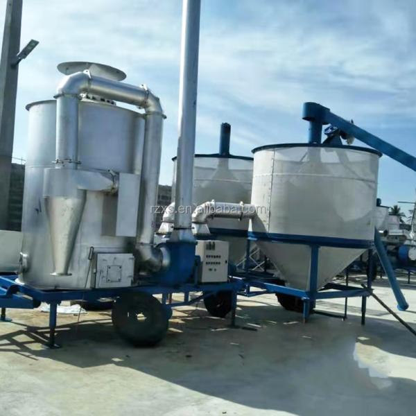 Máquina Mecânica de Secagem de Arroz para Pequena Escala 5HGN-50B-4 Mini Mobile Rice Mill Plant