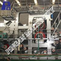 OCC que recicla la máquina de fabricación de papel 100T/D de Kraft
