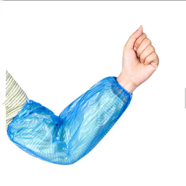 Disposable Sleeve Covers Pe Sleeve Cover 3g Blue Personal Manga Plastic Cubre Brazos