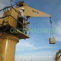 5T 13.5M Deck Fixed Boom Marine Cranes hidráulica