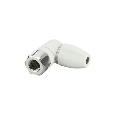 PA 6.6 250VAC 300VDC IFM EVF566 Female Wirable Connectors SDOAH040VASFKPG