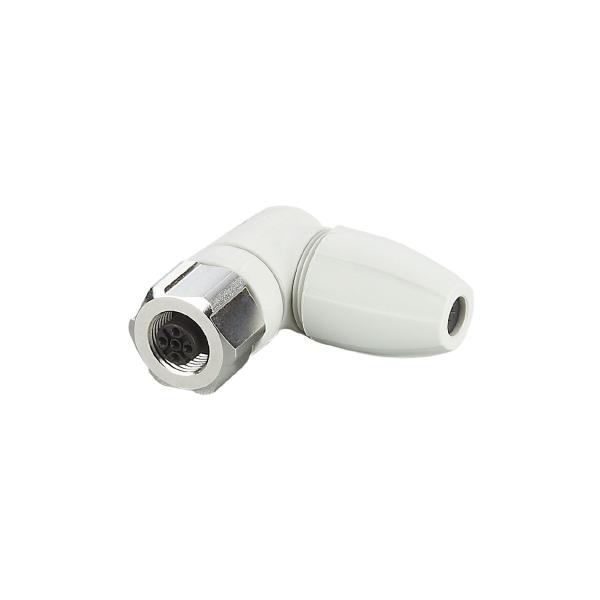 PA 6.6 250VAC 300VDC IFM EVF566 Female Wirable Connectors SDOAH040VASFKPG