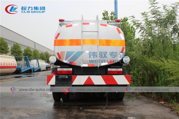 caminhão do distribuidor do combustível do aço carbono de 5000L Dongfeng Q235