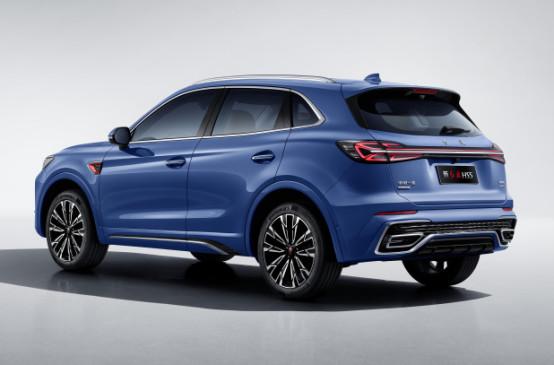 Blue Hongqi Sport Utility Vehicle 185kw 5 lugares gasolina Hongqi Suv