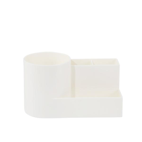 Kids Candy Square Pen Tabletop Plastic Stationery Organiser