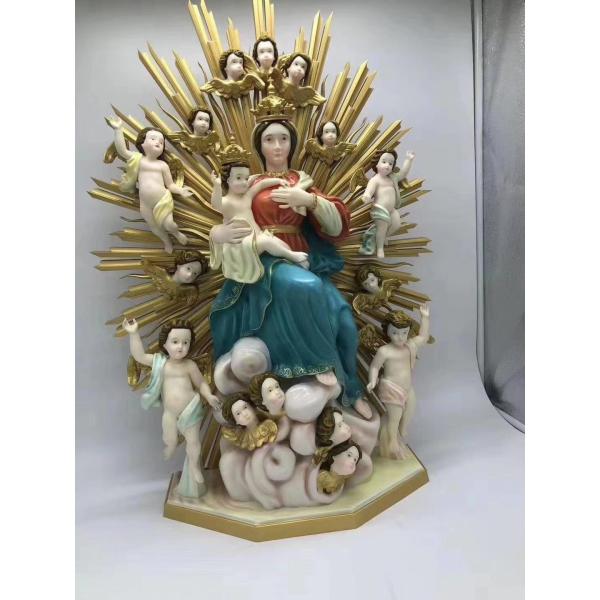 Стереолитография 3D статуи 1200dpi девой марии печатая изготовленную на заказ ка