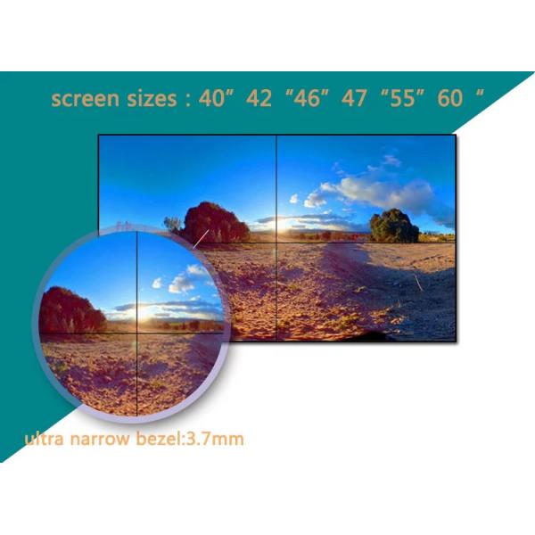 LCD Video Wall 55 Inch Wall Mount TFT Panel LCD Video Wall Display LCD Video Screen Wall