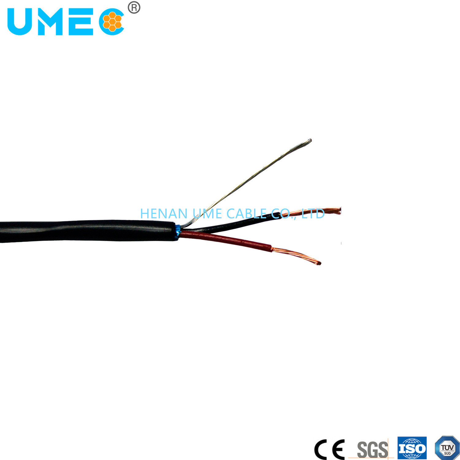 Изолированный ПЭ ПВХ кабель управления оболочкой кабеля DMX 512n для ваших требований