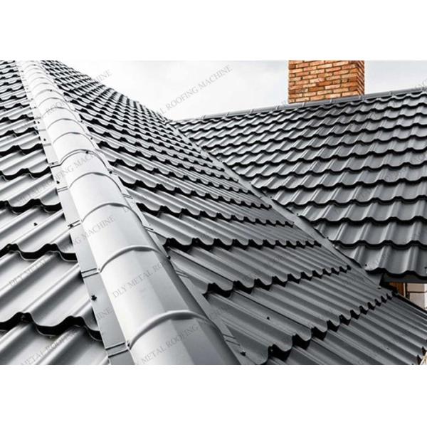 20M Roofing Sheet Roll Forming Machine Cr12 CE Roof Panel Roll Former