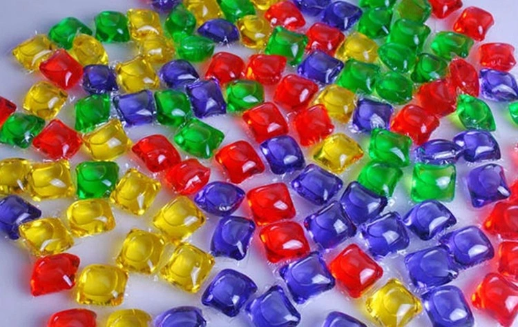 Detergent Pod Powder Making Machine PVA Film Liquid Washing Capsule