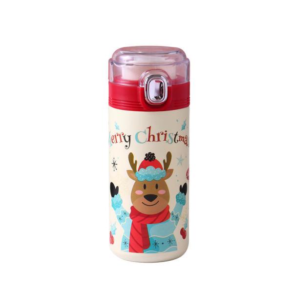 Christmas Cartoon 304 Stainless Steel Winter Water Bottles 500ml