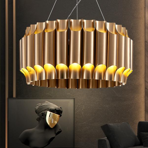 Led Chandelier For Living Dining Room Luxury Gold Stainless Steel Lamp Modern Creative Designer Chandelier(WH-MI-321)