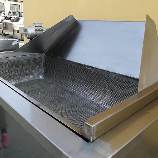 Máquina de fritura de casca de carne de porco certificada Fritadora de cesto com fonte de energia de 380v