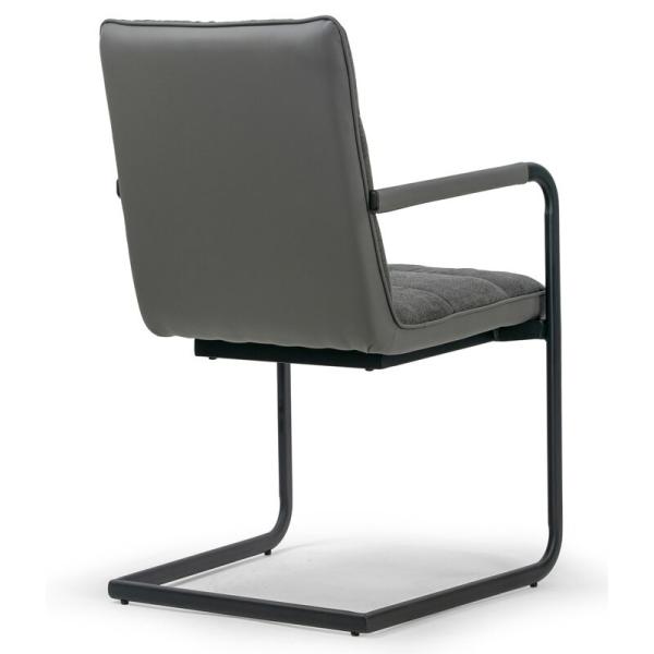 Luxury Gray Velvet Seater Z Shape 880mm Modern Leisure Chair