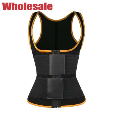 2 correias alaranjadas 3XS à veste de Vest Sauna Tank do instrutor da cintura do exercício 6XL