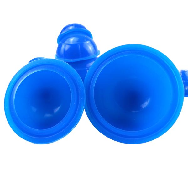 Silicone Suction Cupping Set Series 12 Pcs Face Guasha Wrinkle Removal Skin Care Spa Beauty Therapy Cups for Body Muscles