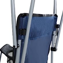 Camping Folding Chair With Umbrella, Recliner Chairs, Beach Chair Adults Camping Chair High Back with Umbrella