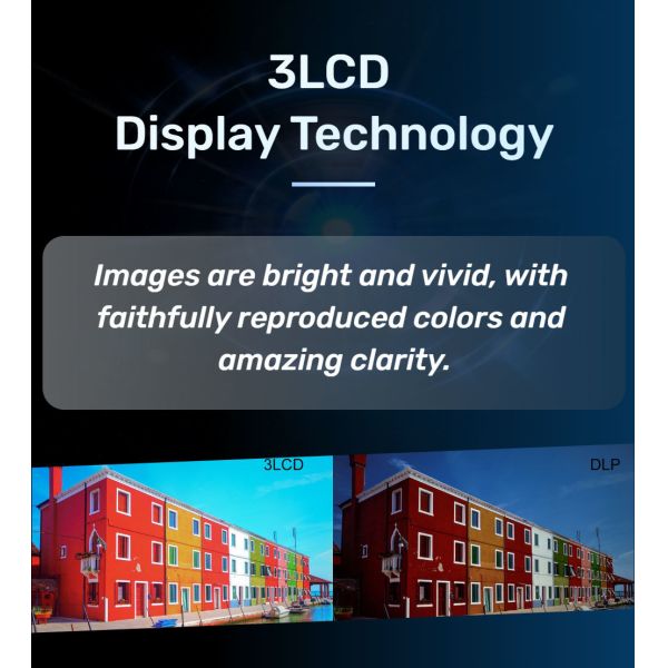 22000 Lumens WUXGA Resolution Dual-Color Laser Projector for Large Venue Projection Mapping