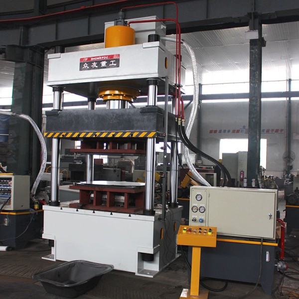 315 Ton 400T 500T Four-column Three-beam Hydraulic Press YQ32 / YD27-315T for Wheelbarrow Making & Cold Stamping (High Accuracy)