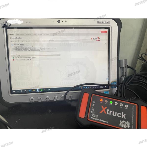 Véhicule multiple scanner+FZ-G1 d'outil de diagnostic d'OBD de scanner de camion de machines de construction de marque des Multi-marques XTRUCK Y009